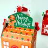 Boxes Christmas Ornaments Cookies Packing Christmas Decorations Present Bag Candy Box Gift Bags