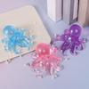Glitter Octopus Squishy Stress Ball Cute Squeeze Fidget Toy Sensory Anti-Stress Decompression Toy For Kids Adults Gift