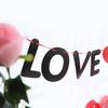 Valentinstag Hängende Banner Girlande Wimpelkette Rotes Herz Papierbanner Türhänger Schmuck Hochzeit Geburtstag Party Dekoration