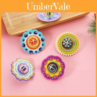 Diy Childrens 3d Puzzle Paper Gyroscope Art Craft Gift For Kids And School Rewards