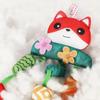 Cute Infant Comfort Bed Bell Cartoon Animal Stroller Hanging Pendants  Baby Safety Seats