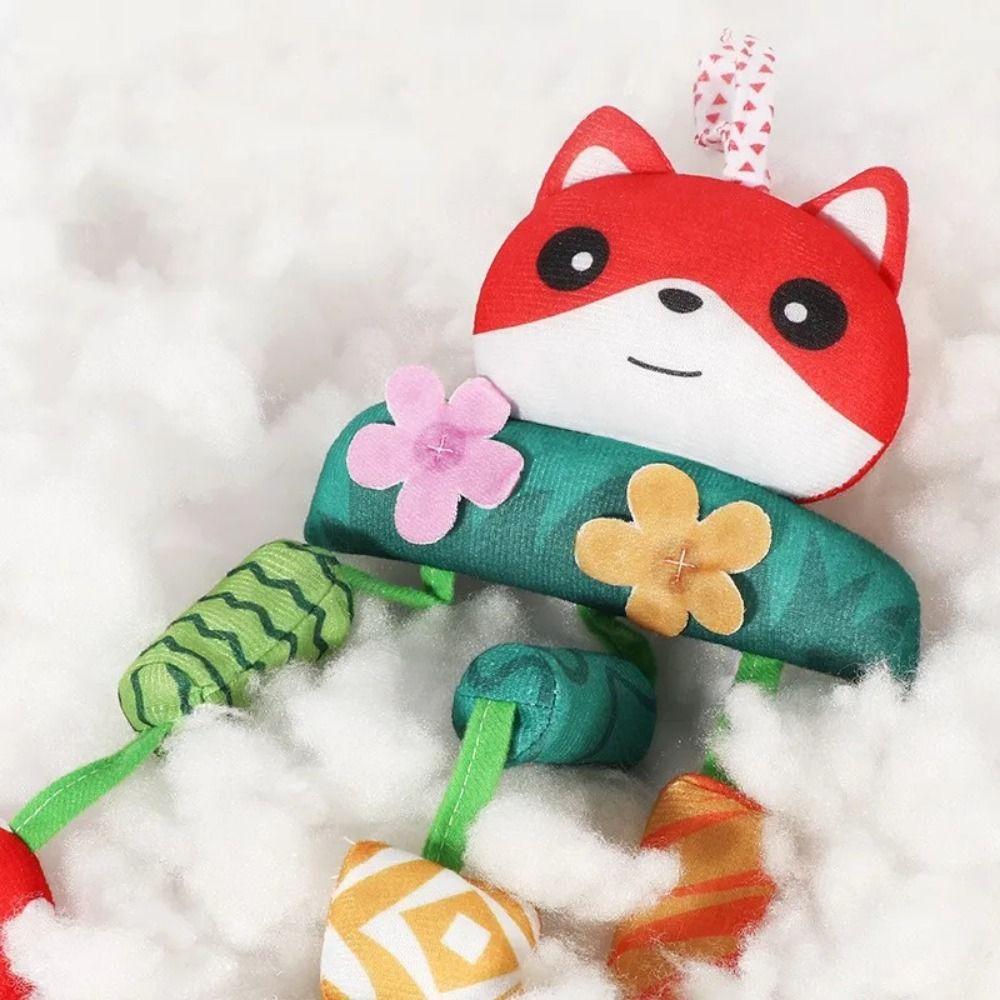 Cute Infant Comfort Bed Bell Cartoon Animal Stroller Hanging Pendants Baby Safety Seats