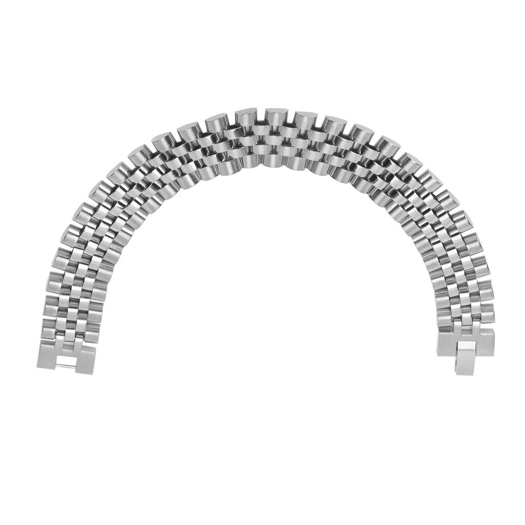 Herrenarmband Modische Handkette Legierung Uhrenarmband Edelstahl Silber Handgelenkschmuck