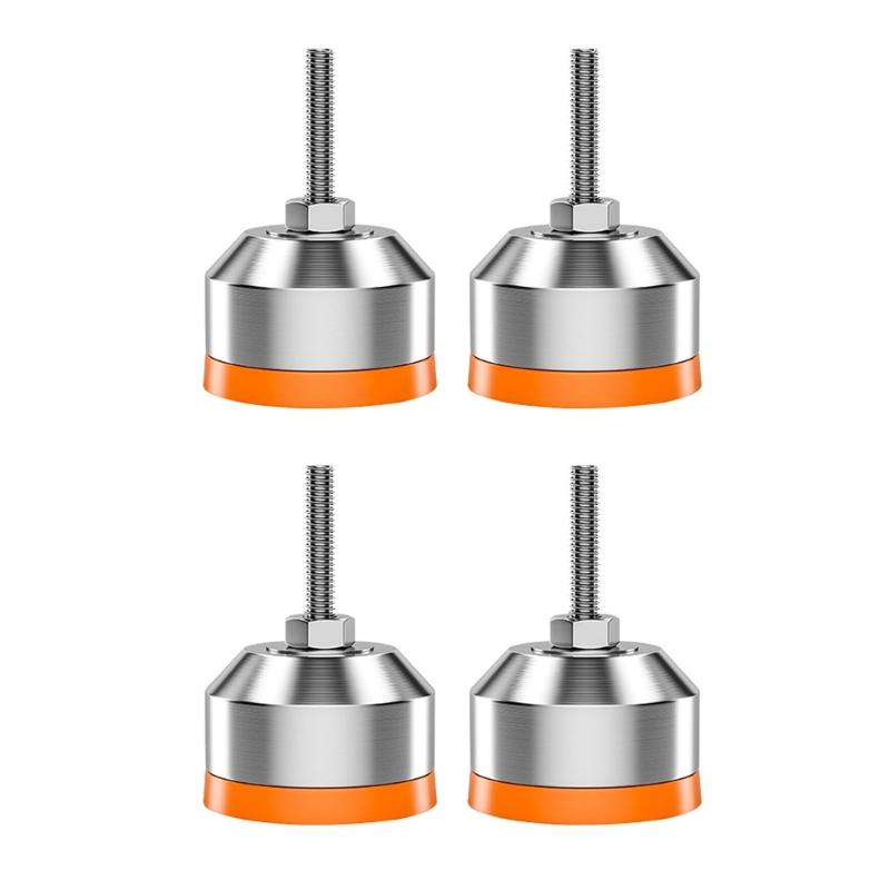 Прочные Самовыравнивающиеся Ножки, Ударопрочное Основание с Контргайкой, для Стабильности и Снижения Вибрации Станочного Стола в Мастерской