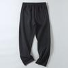 Men's Autumn Elastic Waist Drawstring Straight-Leg Sweatpants, Solid Color Versatile Sports Casual Pants for Export