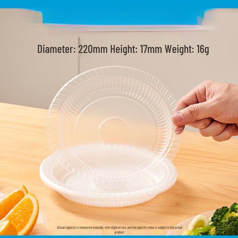 Zhishi Heavy-Duty Plastic Dinner Plates