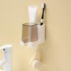 With Cup Toothbrush Holder Cute Toothpaste Organizer Cartridge  Hiking Camping Supplies
