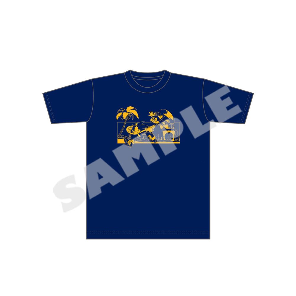 Sonic the Hedgehog" Wallpaper Cover Story T-Shirt <Sonic & Tails> M