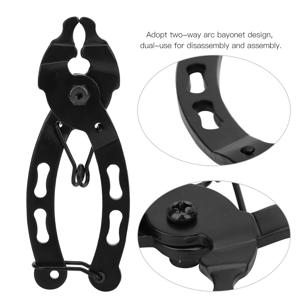 Mountain Bike Link Chain Pliers Kit Chain Clamp Disassembly Installation Repairing Tools