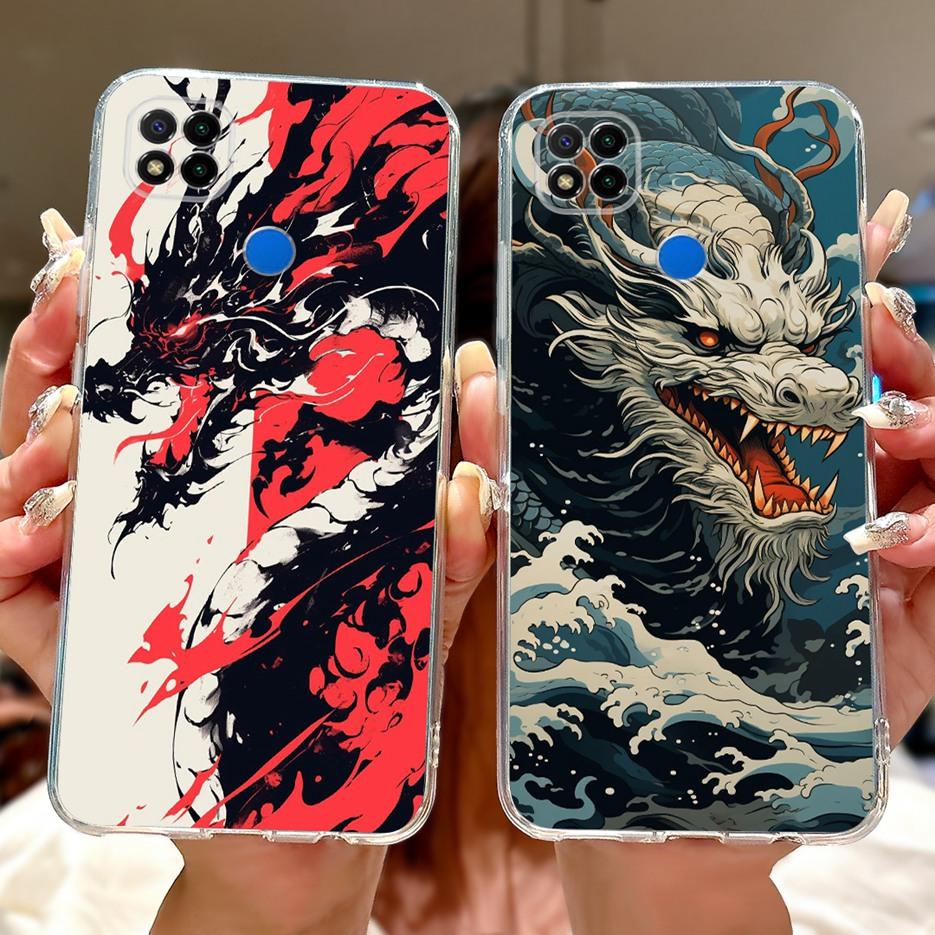 For Xiaomi Redmi 9C Case 6.53'' Cute Love Heart Painted Cover Soft Slim Phone Case For Xiaomi Redmi 9C NFC Redmi9C Fundas Bumper