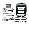 For Renault Clio BH98 KH98 2012–2019 10 Inch Car Radio Fascia Frame Kit Dashboard Panel with Wiring Harness 2DIN