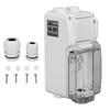 1 STÜCK IP66 Deutsch/Französisch Neue Wasserdichte Steckdose 250V 16A Kippschalter-Steckdose