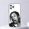 Popular Rapper ASAP Rocky Phone Case For iPhone 16 15 14 13 12 11 Pro Max Mini X XS XR SE 7 8 Plus Shockproof Soft Cover Fundas