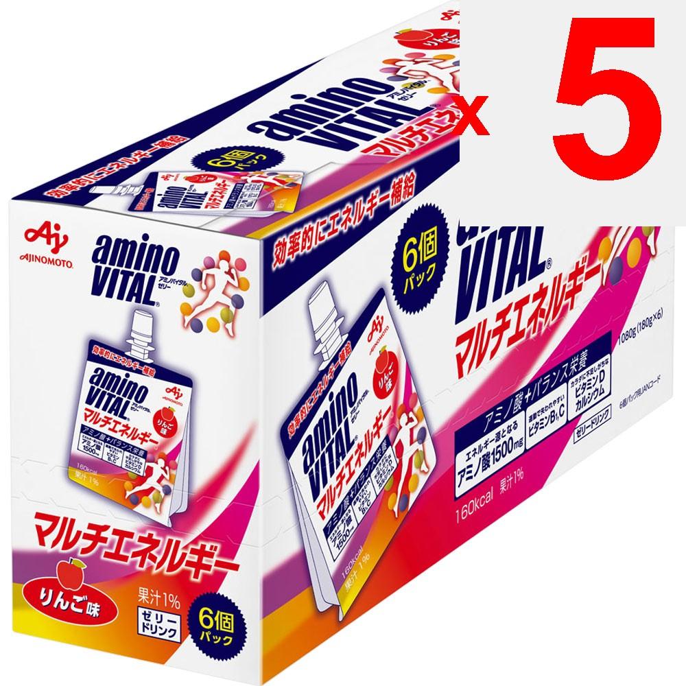 Ajinomoto Amino Vital Jelly Multi-Energy 180g X 6 Other (check Locks, Tongue Cleaners, Etc.) Thia Pack Other (check Locks, Tongue Cleaners, Etc.)