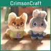 Judy Zootopia And Nick Stuffed Toy Plush Keychain Backpack Accessory Gift Kids