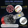 Infitary 300W H7 H4 LED Car Headlight CANBUS Lamp H8 H9 H11 HB3 9005 HB4 9006 80000LM Bulb Three Copper Tube Lights for Auto