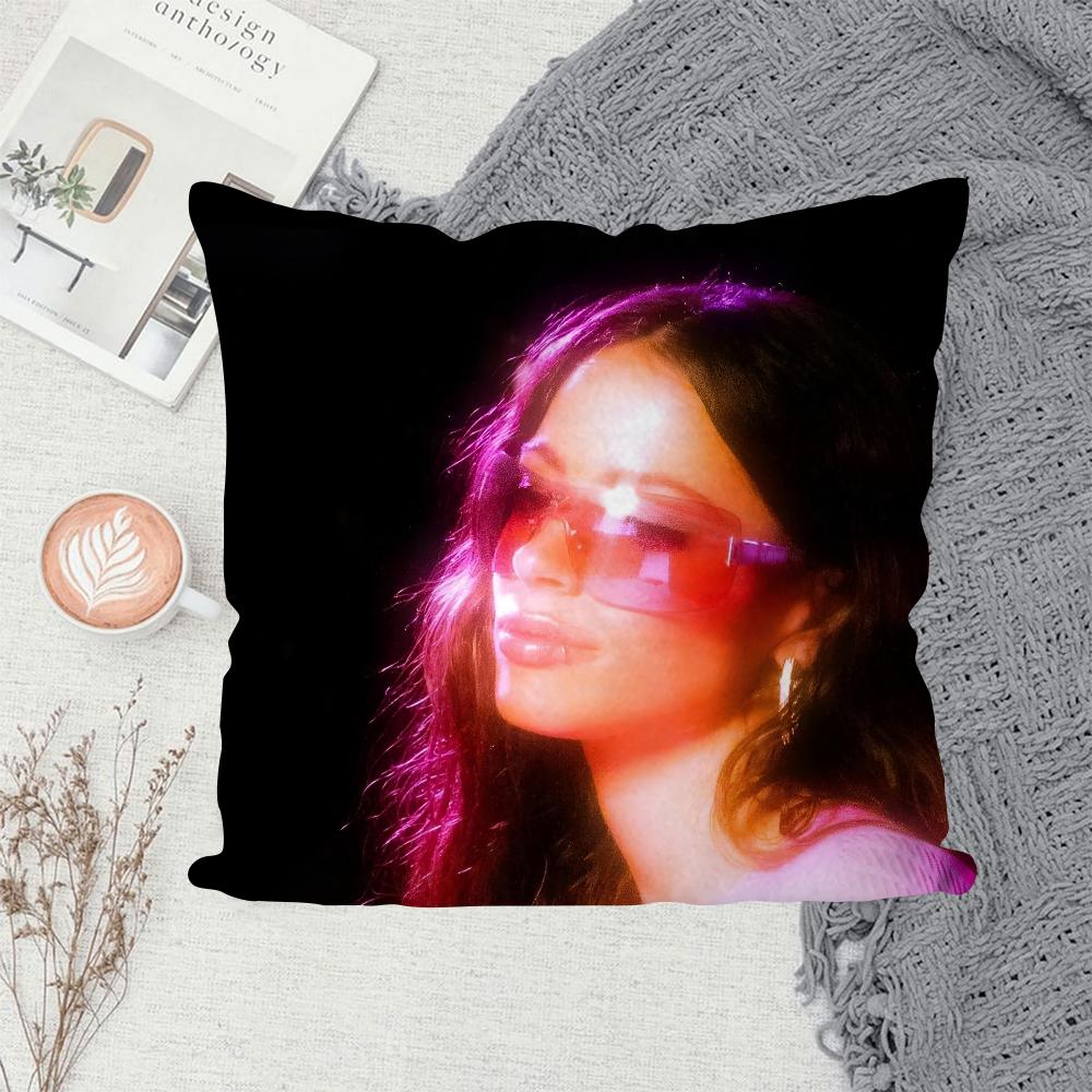 1PC Singer Martina Stoessel TINI Pillow Case Sofa Decorative Home Double-sided Printing Short Plush Cute Cushion Cover