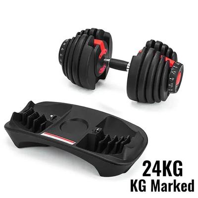 Činky 5-52,5 Lbs Fitness vybavení Domácí váha Cvičení Nastavitelný nástroj