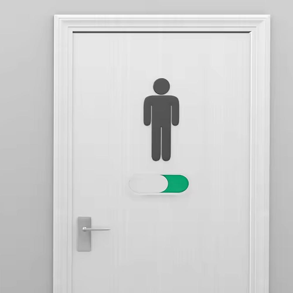 Door Privacy Sign Vacant Occupied Sign Do Not Disturb Sign Room Available or not for Home Office Restroom Conference Toilet