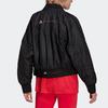 adidas Giacca da aviatore da donna a collo alto tinta unita nera GS1393