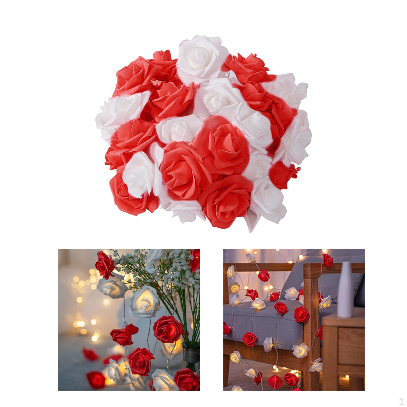 

Светодиодные гирлянды в форме розы 300 см Nolvety 20 светодиодов для вечеринки в честь Дня матери