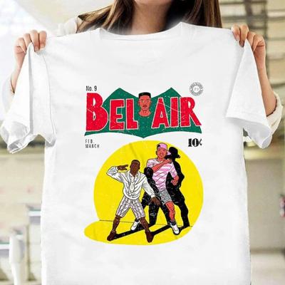 Funny Bel Air Tee, Classic Black TV Show Shirt, The Fresh Prince of Bel‑Air Tee