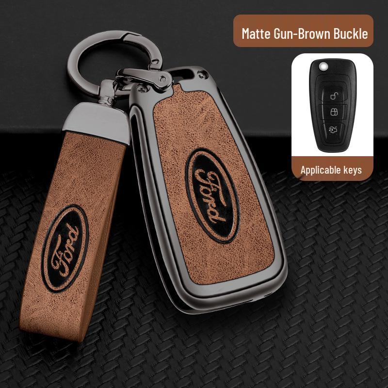 Ford Key Case Compatible with Mondeo, Edge, Explorer, Focus, EVOS, Escape