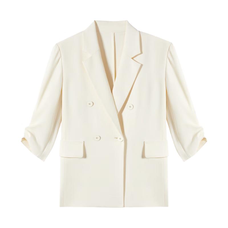 Langzi Commuter Style Seven-Sleeve Blazer