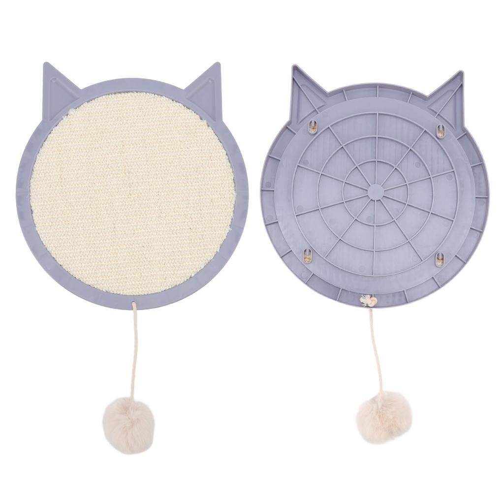 Katzenkratzpad Sisal Kratzmatte mit starken Saugnäpfen Dekorativer Möbelschutz Katze