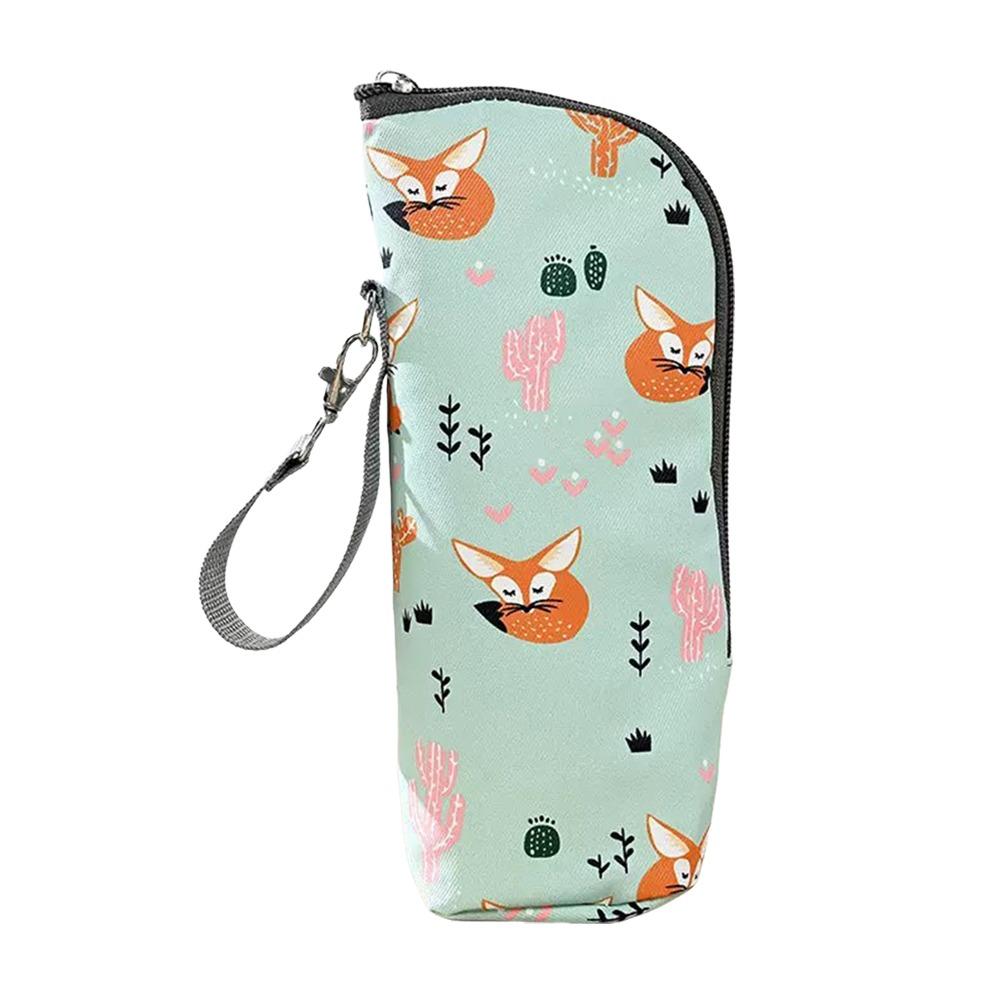 Aluminum Mold Insulation Bottle Bag Thermal Oxford Cloth Feeding Bags Cartoon Milk Bottle Pouch For Storage Cups Drinks