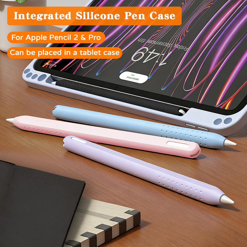 Silicone Protective Sleeve For Pencil Pro Case For Pencil 2 2nd Generation USB-C Stylus Sleeve Tablet Accessories