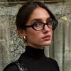 5PCS Ladies Oval Frame Retro Glasses for Office Leisure and Formal Occasions Stylish and Comfortable