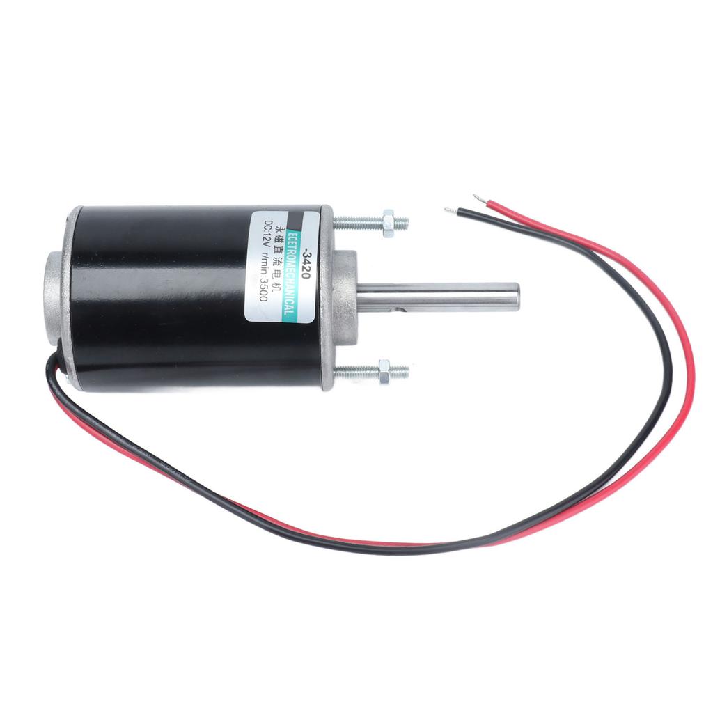 Permanent Magnet DC Motor CW CCW High Speed Motors with Ball Bearing 43mm Shaft Length