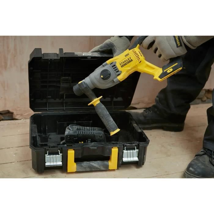 SDS+ Rotary Hammer - STANLEY FATMAX - SFMCH90 - 18V - BRUSHLESS Technology - 2 Joules
