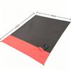 Waterproof Pocket Beach Mat Folding Beach Blanket Camping Mat Lightweight Lightweight Mat Outdoor Picnic Mat