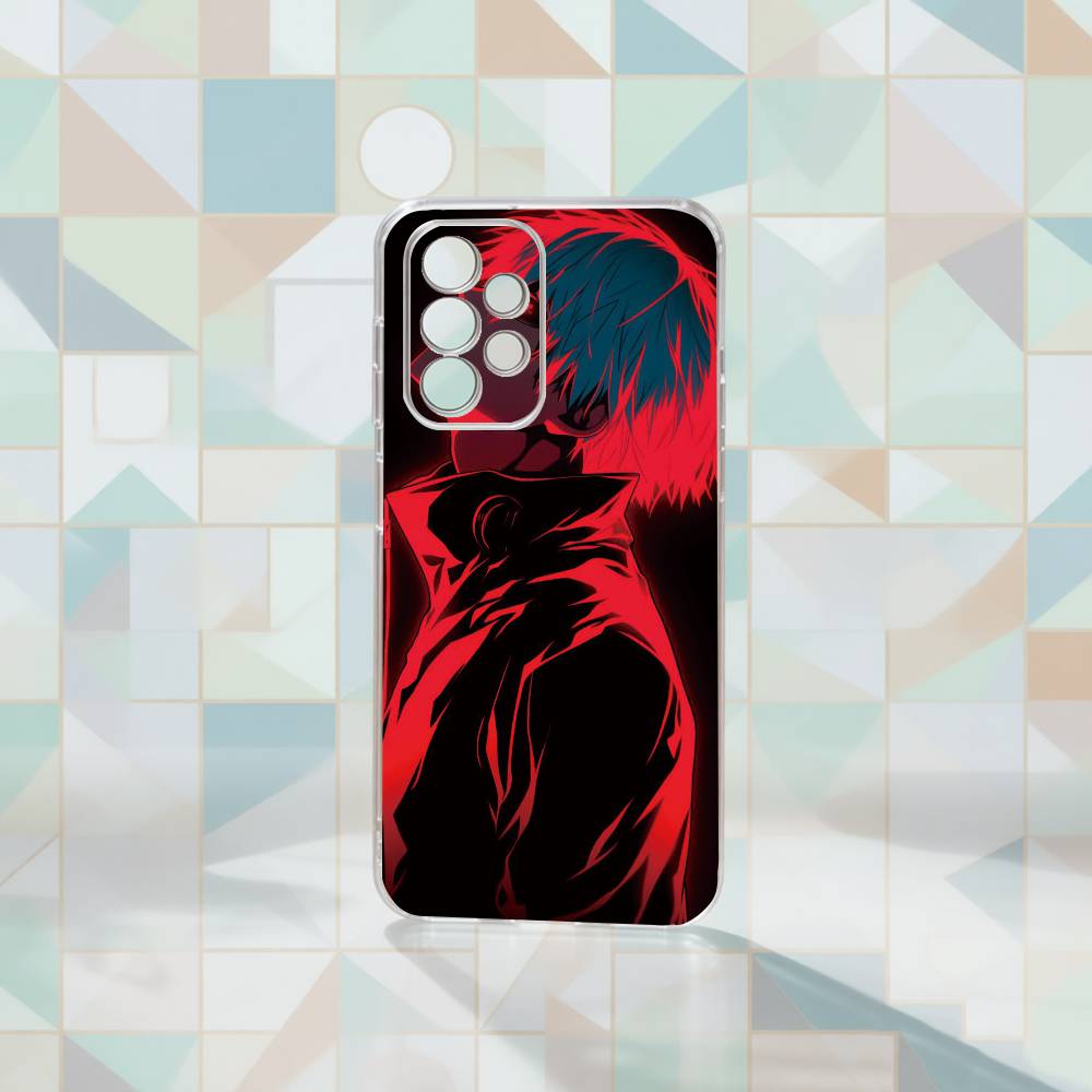 Tokyo Ghoul Ken Kaneki Phone Case For Samsung S25,S24,S21,S22,S23,S30,Ultra,S20,Plus,Fe Transparent Cover