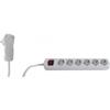 6-socket Power Strip with Switch 2m