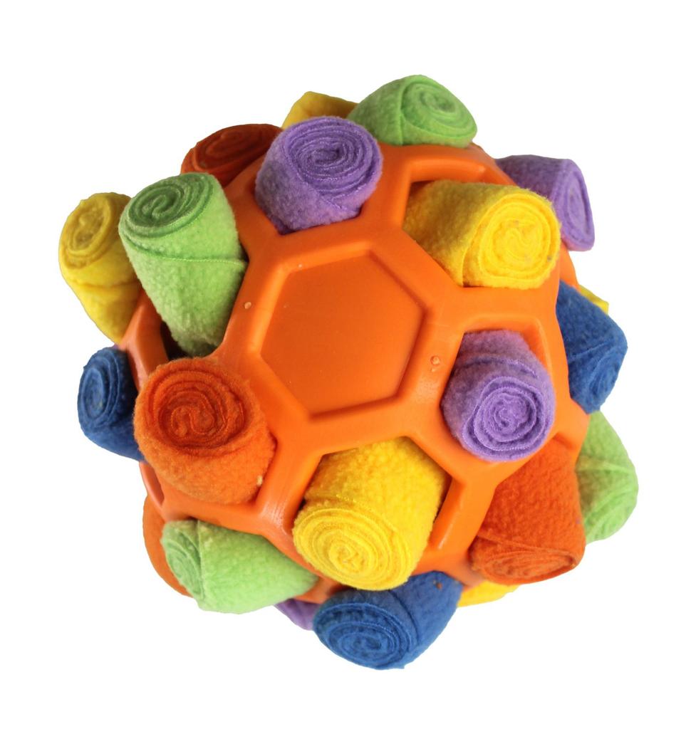 1pc Ball Dog Toy, Food Hide Bubble Rubber Ball for Sniffing, Mental Stimulation, Chew-Proof, Intelligence Development