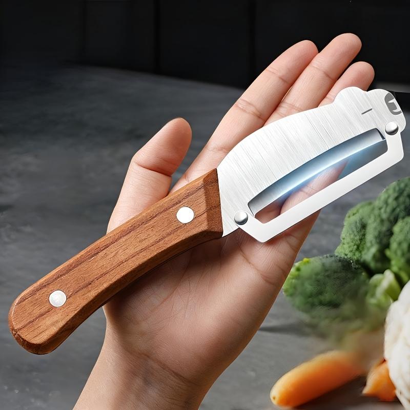 Multifunctional Peeler New Stainless Steel Sugarcane Peeler Kitchen Pumpkin Lettuce Scraper
