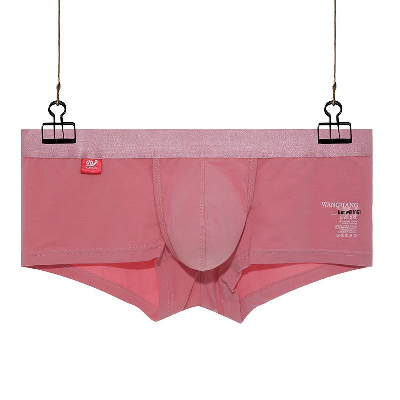 Ανδρικά Βαμβακερά Μποξεράκια Space Capsule - Αναπνέοντα, Με Μέση Ύψους, Μονόχρωμα, Μεγάλα Μεγέθη