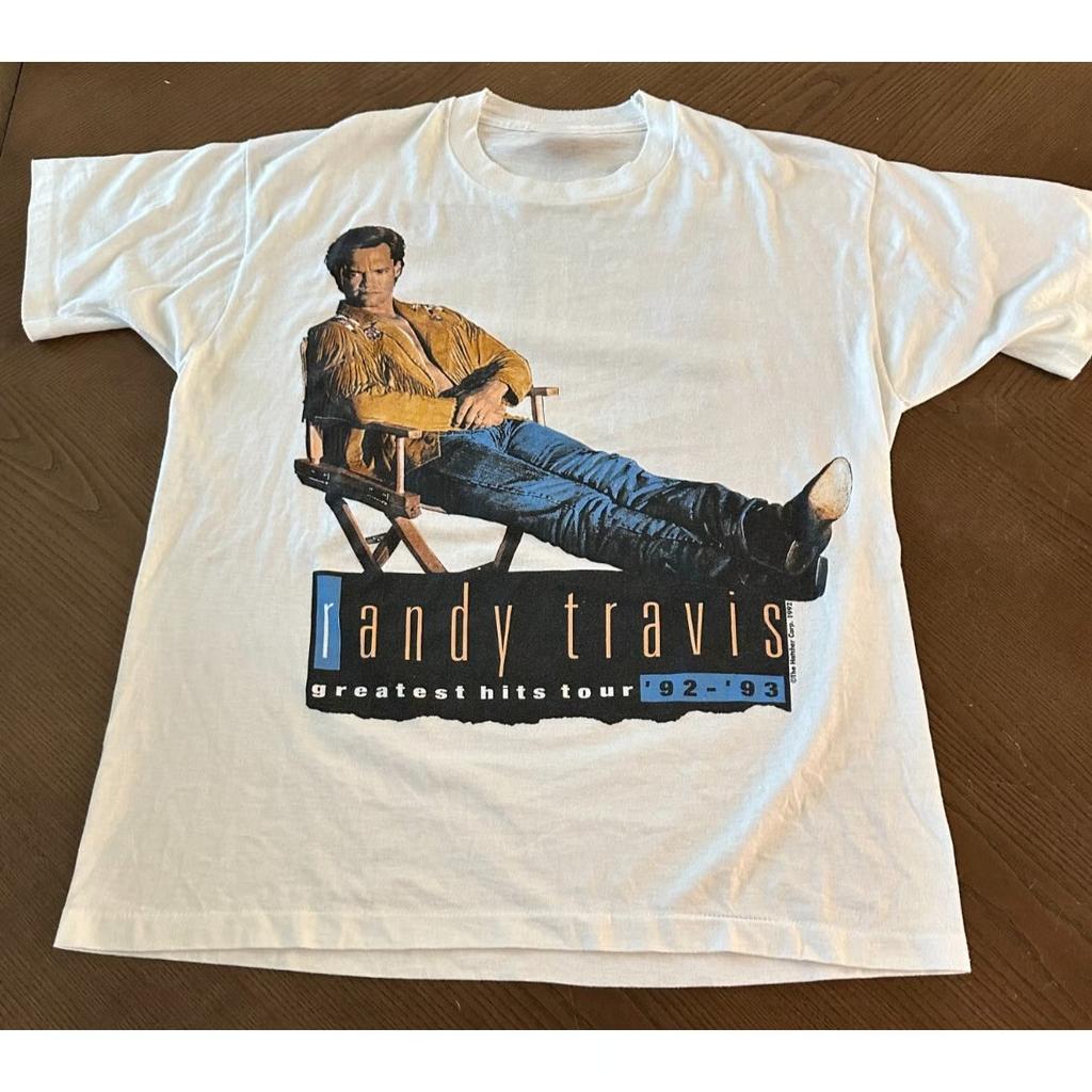 Randy Travis 1992 Greatest Hits Concert Tour Country Shirt NI256 FREE SHIPPING