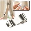 1/5Pair Detachable Magnetic Curtain Clips Drill Free Curtain Holders  Office Curtains