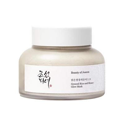 Maschera Viso Illuminante con Riso Macinato e Miele 150ml – Maschera Detergente Nutriente e per la Cura dei Pori, Coreana