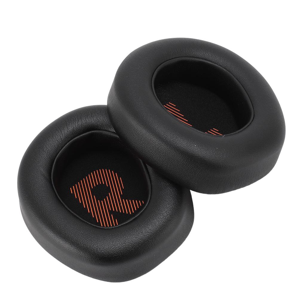 2PCS Headphone Ear Pads High Density Sponge Protein Leather Earphone Cushions Replacement Headset