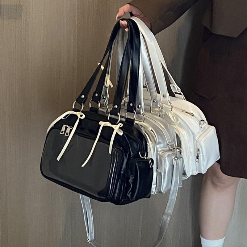 Anime Two-Dimension Japanese Uniform Bag Jk Shoulder Bag Large Capacity Crossbody Versatile Badge Display Bag Doll Itabag Purse