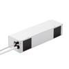 EHT Business-grade 4-outlet power strip with 2-prong locking mechanism, 3m cord, and rotating function, with magnet, white (T-H0303WH)