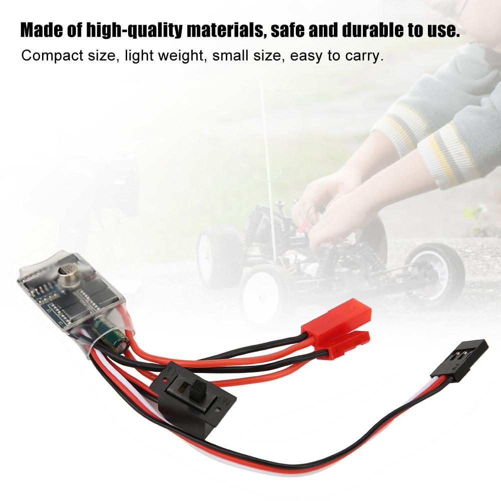 30A 4 8V ESC Two Way RC Motor Speed Controller for 1 16 1 18 1 24 Car BoatWIth Brake