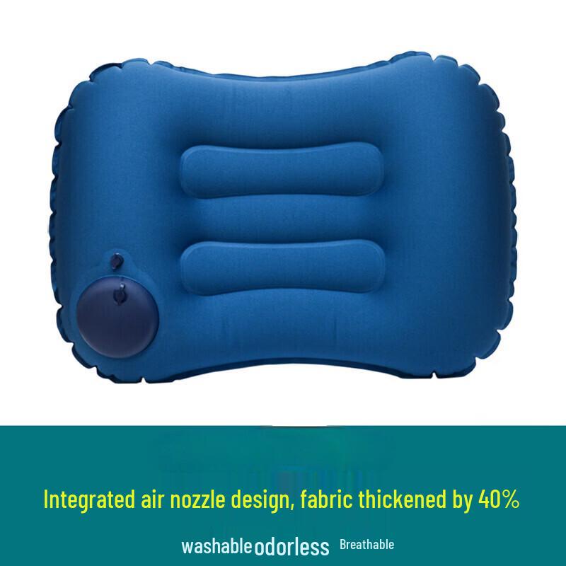 OEING Press-Type Inflatable Travel U-Pillow