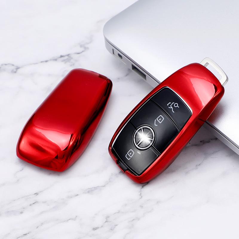 Mercedes Key Fob Cover for A-Class, C-Class, and E-Class