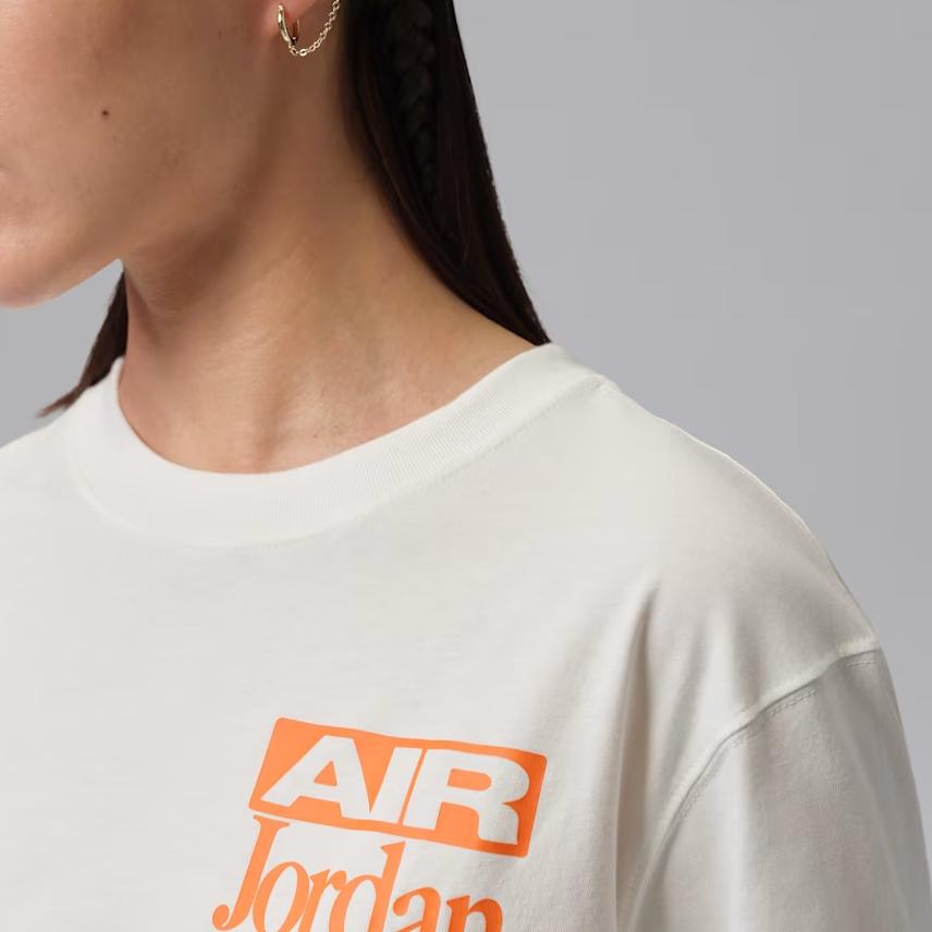 Jordan Short Sleeve Pullover Letter T-Shirt Women tops IF0831-133
